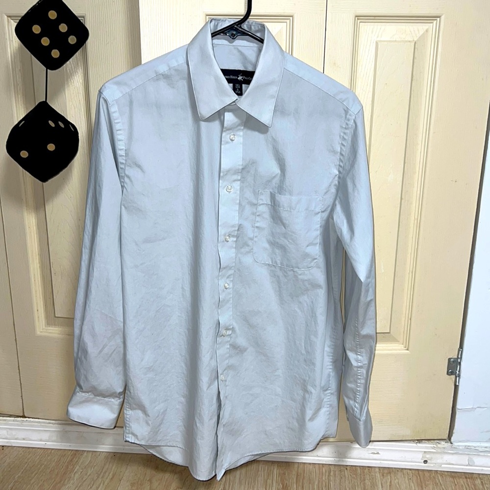 Beverly Hills Polo Club Collar Button Up Shirt